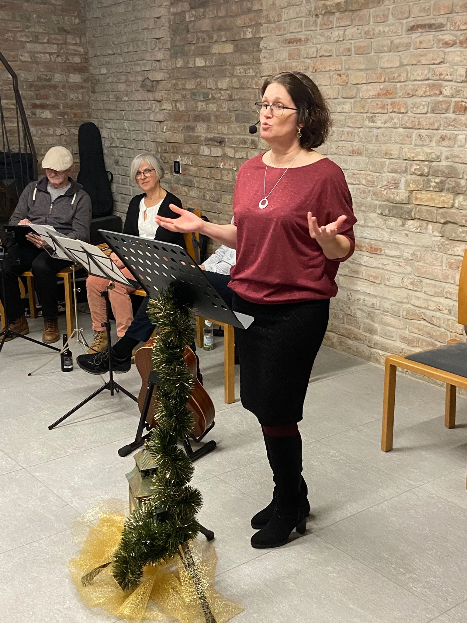 Ines Küffner Lesung Weihnachtsgeschichte